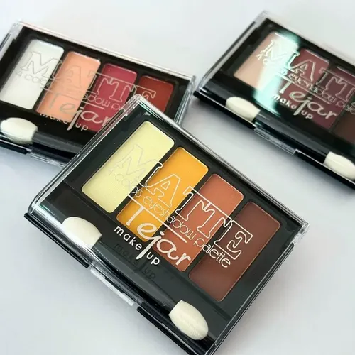 Paleta Sombras Tejar Matte 4 Colores Variados 6g
