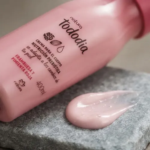 Crema Tododía Corporal Frambuesa Y Pimienta Roja 400 Ml