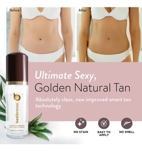 Mousse Transparente Self Tanner B Bestbronze De 150 Ml, Vega