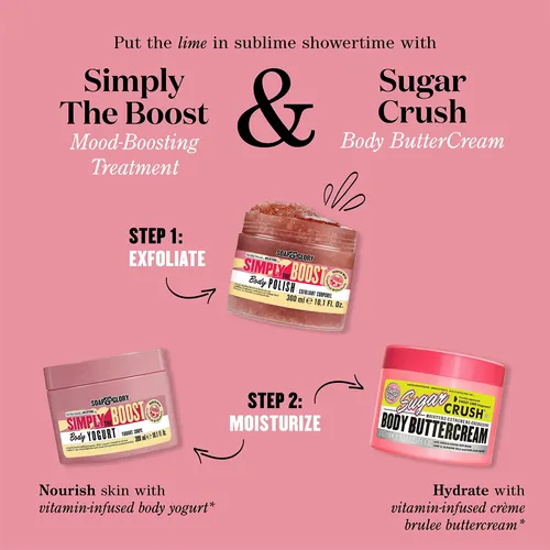 Exfoliante Corporal Soap & Glory Simply The Boost 300 Ml Con