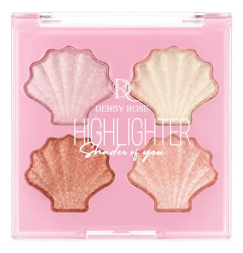 Debby Rose High Light Glow Concha Iluminadores 8g