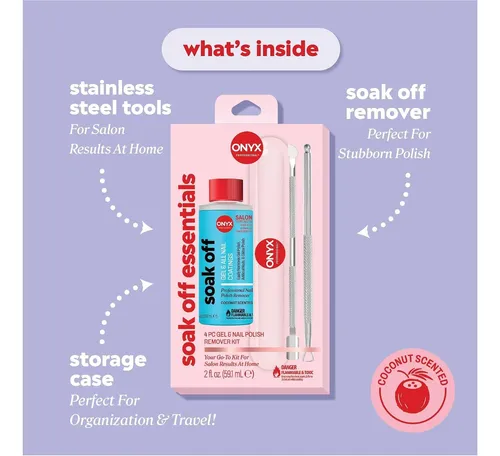 Onyx Professional Kit Eliminación Gel 2 Fl Oz Travel