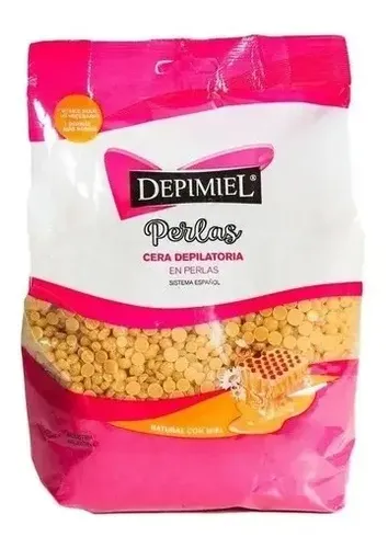 Cera Para Depilar Sistema Español Depimiel En Perlas Natural 400gr