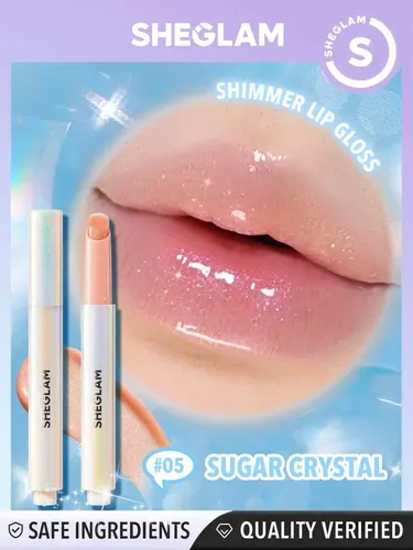 Labial Voluminizador Con Brillos – Sheglam – Pout Perfect Color Sugar Crystal