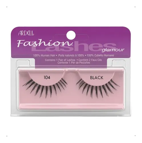 Ardell Pestañas Postizas En Tira Flashion Lashes 104 Black