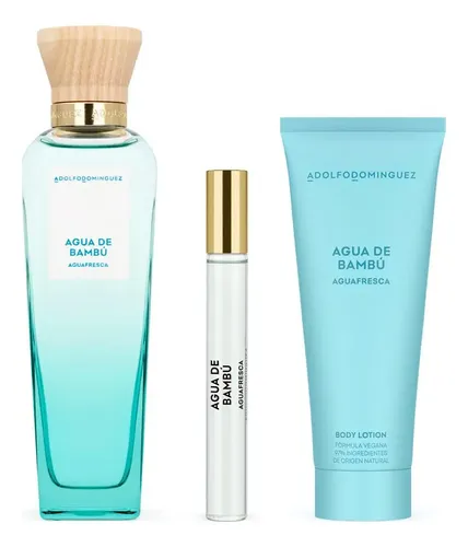 Perfume Mujer Adolfo Dominguez Agua De Bambu Edt 120ml Set