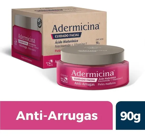 Adermicina Cuidado Facial Anti arrugas Crema x 90g