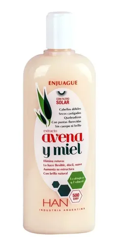 Acondicionador Para Cabello Uso Profesional Han 500ml