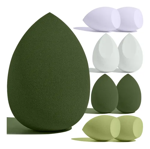 Set De 12 Esponjas Para Maquillaje, Beauty Blenders Y