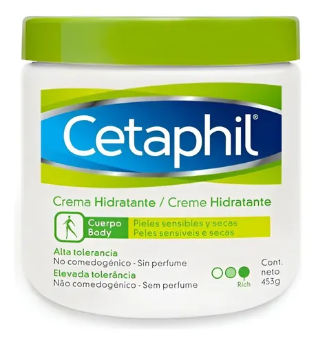 Cetaphil Crema Hidratante X453 Gr Piel Extra Seca Y Sensible