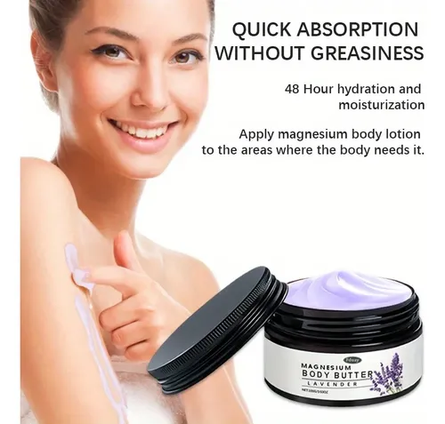 Manteca Corporal Marnys Magsium Con Magnesio, Crema Hidratan
