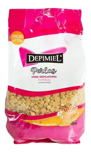 Cera Depilatoria En Perlas Depimiel X 400 Gr Sistema Español