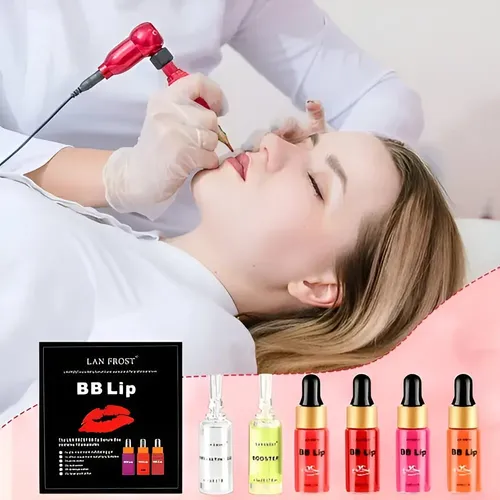 Kit Bb Lips Pigmentos Para Labios Microblading Semis Estuche