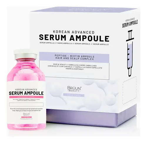 Sérum Para El Crecimiento Del Cabello Brüun Hs Control Hs Sc