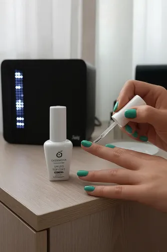 Top Coat Uv Led No Cleanse Brillante 15ml Semipermanente