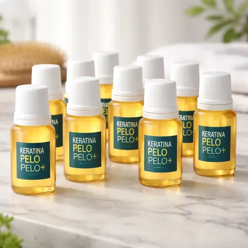 Ampolla Keratina Olio Anna De Sanctis Vegano X12 Unidades