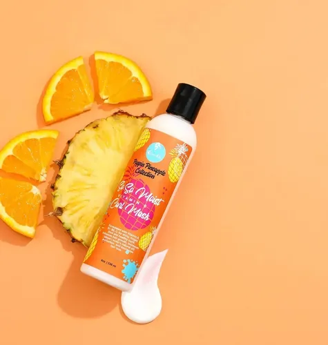 Mascarilla Curl Curls Poppin Pineapple So So Huit Con Vitami