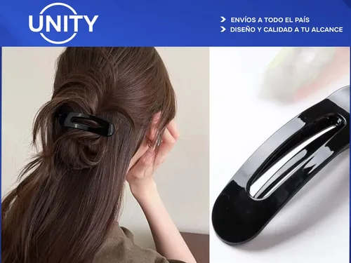Hebilla Pelo Accesorios Cabello Diseño Grande Moda