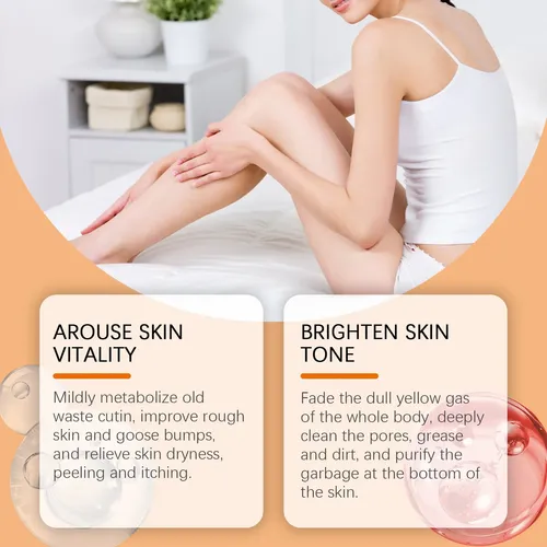 Gel Exfoliante Con Cúrcuma Y Vitamina C Corporal
