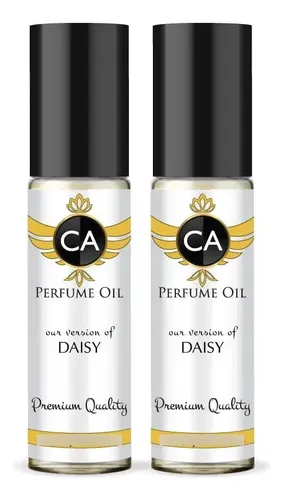 Aceite Corporal Ca Perfume Daisy Para Mujer En Rollo, 10 Ml, 2 Unidades
