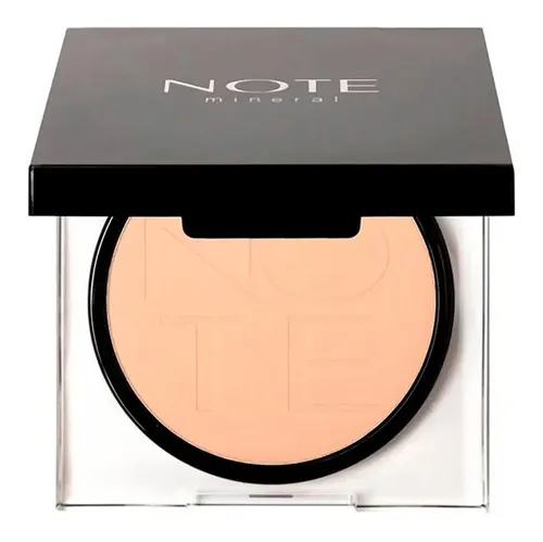 Polvo Compacto Note Mineral Natural Glow Vegano X10g