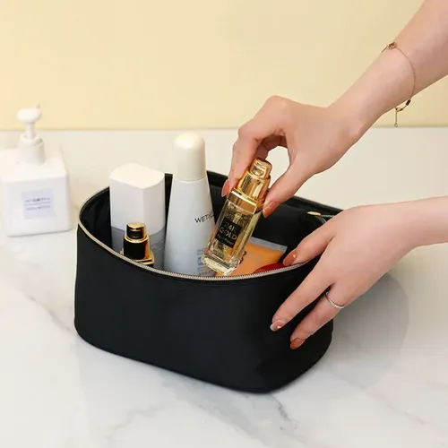 Neceser De Viaje Portátil Para Maquillaje, Octogonal