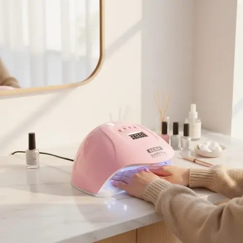 Cabina Para Uñas Uv Led C/display Gel Polish Plus 180w