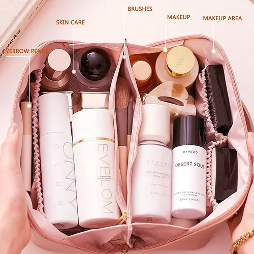 Organizador De Maquillaje De Viaje Para Mujer Neceser Bloger