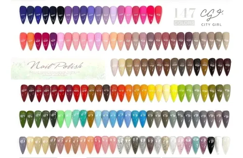 Kit X4 Esmaltes Semipermanentes Gel Uv/led City Girl 7ml