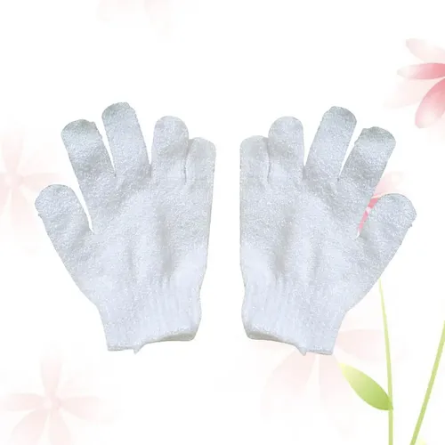 1 Par De Guantes Exfoliantes Para Baño, Exfoliante Corporal