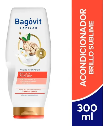 Bagovit Acondicionador Brillo Sublime Cabello Opaco 350 Ml