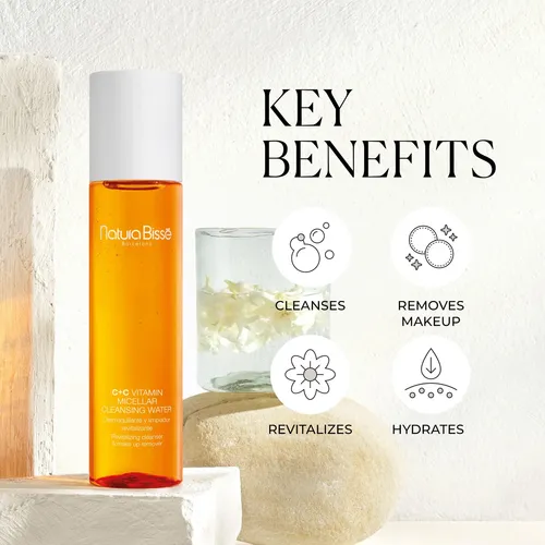 Agua Micelar Natura Bissé Vitamina C+c 200 Ml Revitalizante