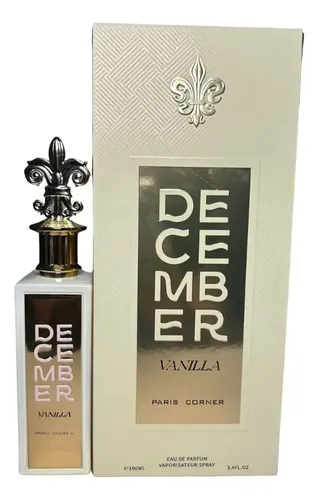 Perfume Paris Corner December Vanilla EDP 100ml Vainilla Francia