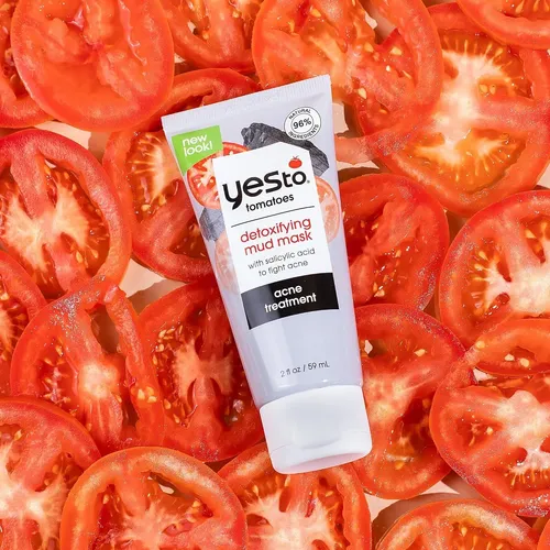Yes To Tomatoes Mascarilla Carbón Para Acné 2 Fl Oz (pack