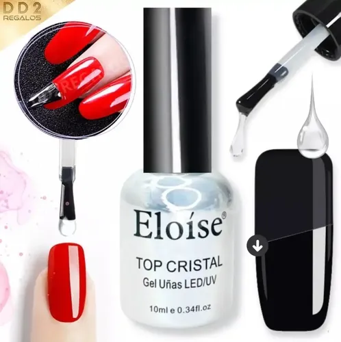 Top Cristal Eloise Esmalte Semipermanente Para Uñas 10ml