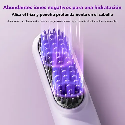 Cepillo Alisador Eléctrico Para Cabello