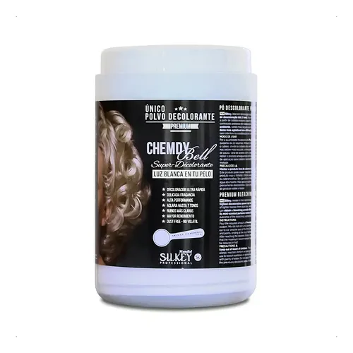 Polvo Decolorante Premium Silkey Chemdy Bell Super 600g