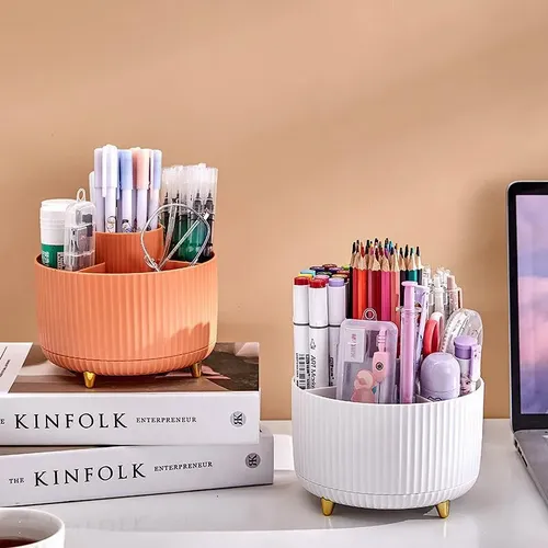 Organizador De Maquillaje Cosméticos Giratorio 360°