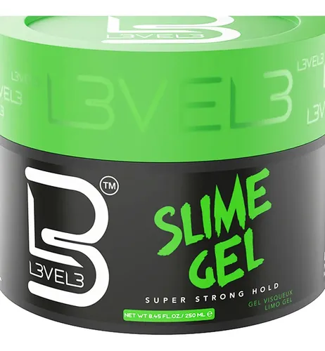 Level 3 Slime Gel Fijador Super Strong Hold Pelo 250ml