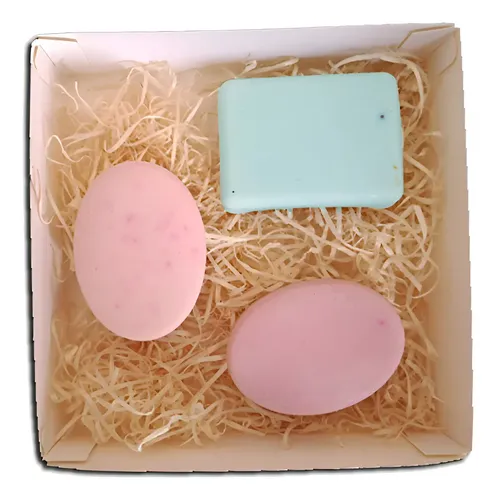 Set Para Regalar O Regalarte: 3 Jabones Naturales