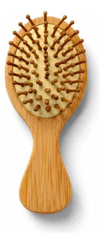 Cepillo Para Cabello Com Cerdas De Bambú Pocket Laima