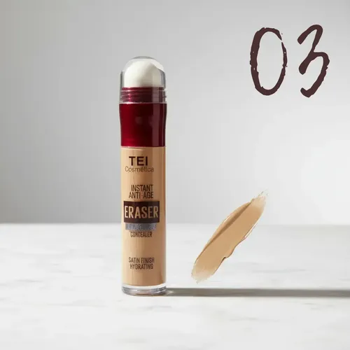 Corrector De Ojeras Eraser Concealer Cover Instant Antiage Tono 3