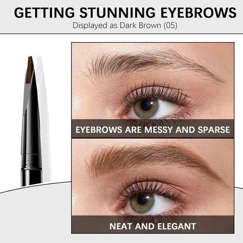 Lápiz Microblading Para Cejas Maveni Browcharm Deep Brown
