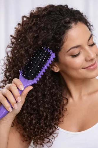 Kit Rulos Cepillo Definidor Curly+ Mascara Skala Mais Cachos