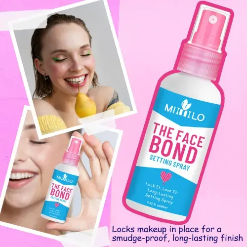 Primer + Spray Fijador The Face Bond, Maquillaje Duradero