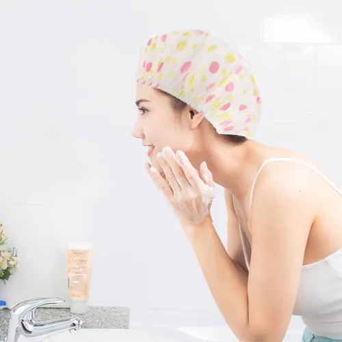 Gorro De Ducha Impermeable Para Baño, 2 Unidades