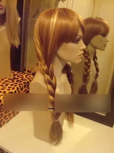 Peluca Frozen Disne Princesas Animadora Disfraz