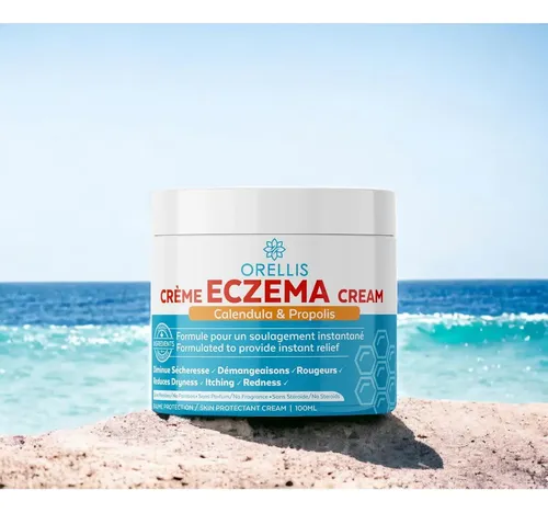 Crema Natural Para Eczema Orellis Con Caléndula Y