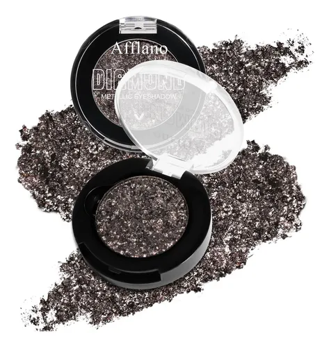 Afflano Sombra Glitter Verde Esmeralda Chrome