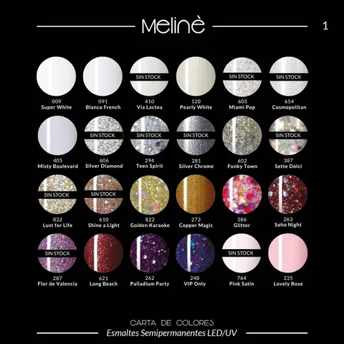 Removedor De Esmalte Semipermanente X500ml Meliné